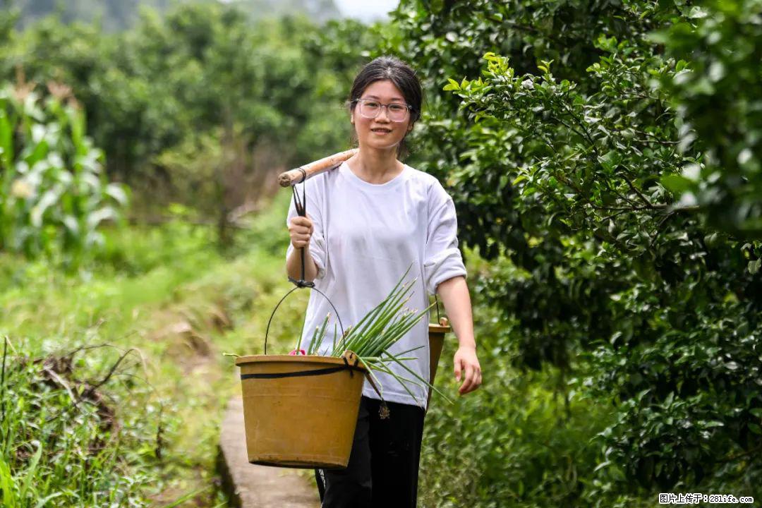 全网追的“扁担女孩”,找了一份暑假工,时薪12元 - 台州生活资讯 - 台州28生活网 tz.28life.com